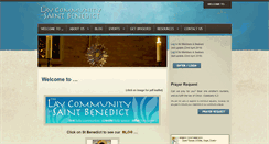 Desktop Screenshot of laybenedictines.org